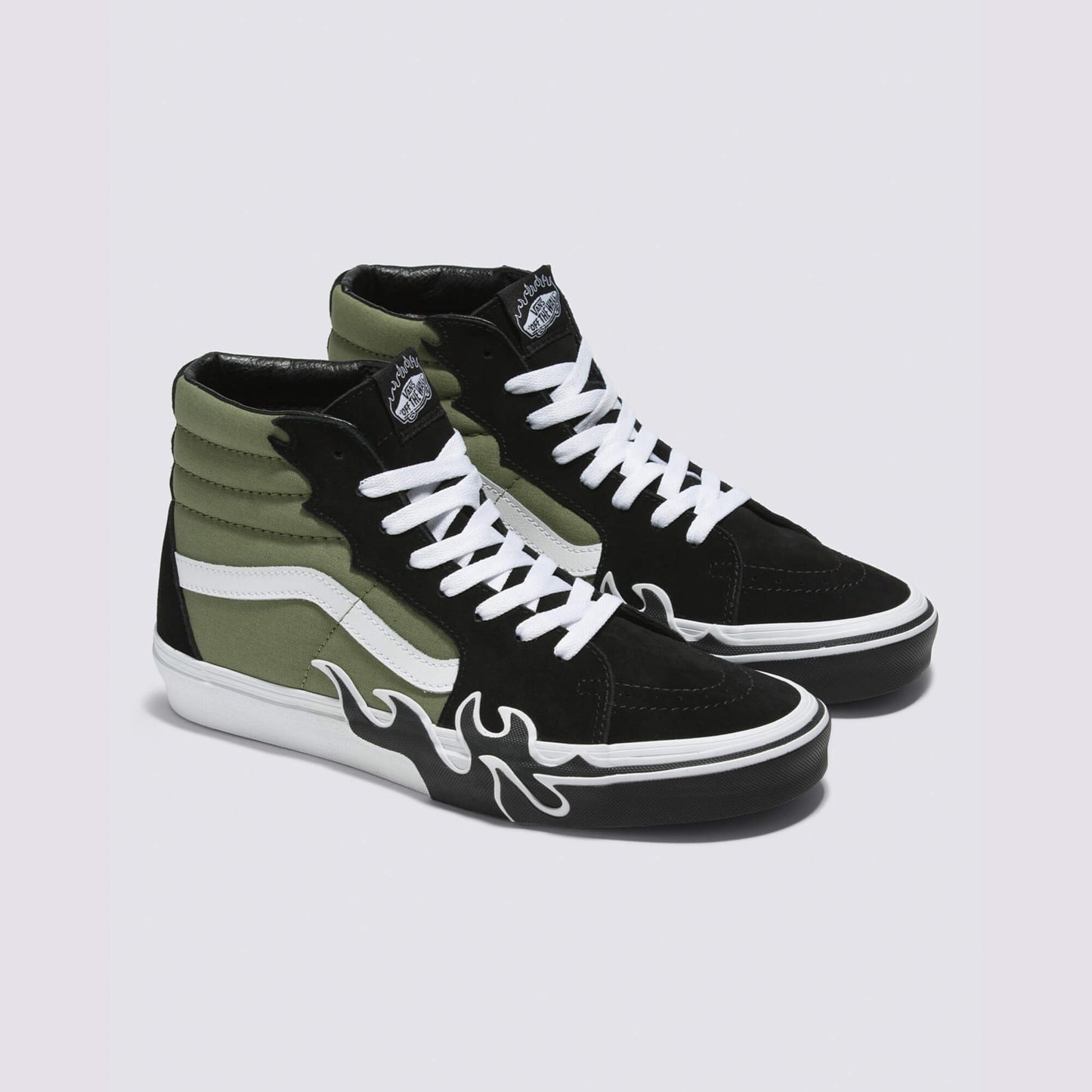 Tenisky Vans UA SK8-Hi Flame LODEN GREEN