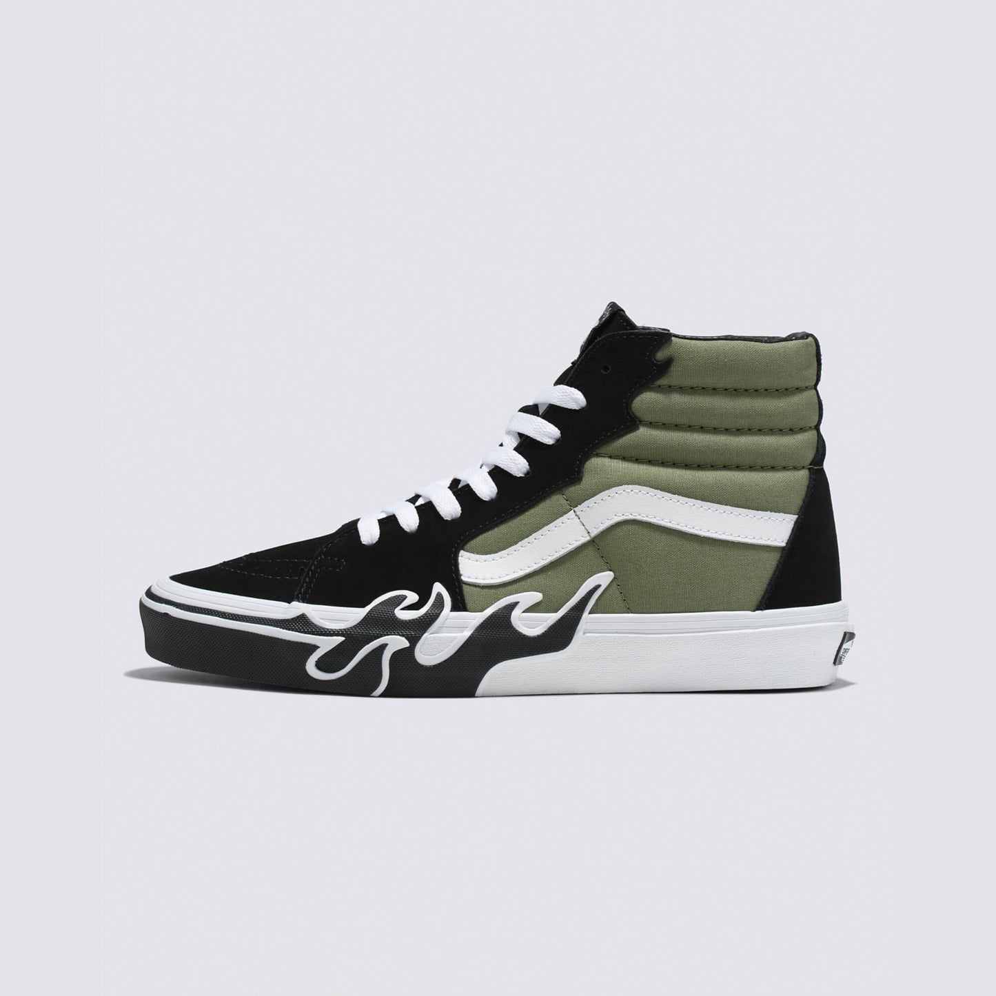 Tenisky Vans UA SK8-Hi Flame LODEN GREEN