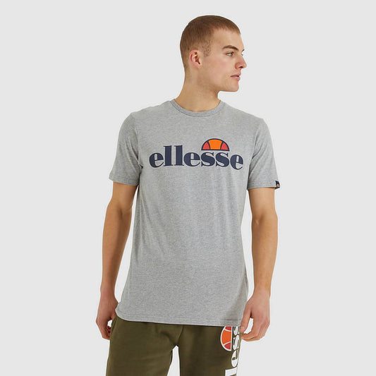 Ellesse Heritage Prado T-Shirt Grey Marl