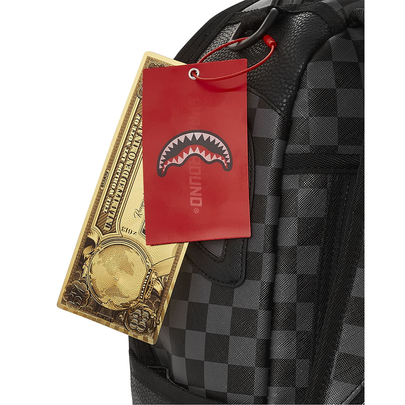 Sprayground Henny Phantom Raceway Shadow Phantom Backpack (Dlxv) Black
