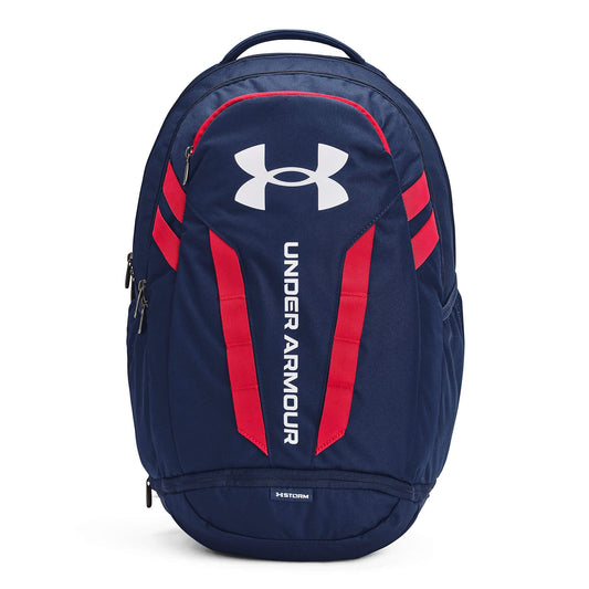 Under Armour UA Hustle 5.0 Backpack Academy/Red/White