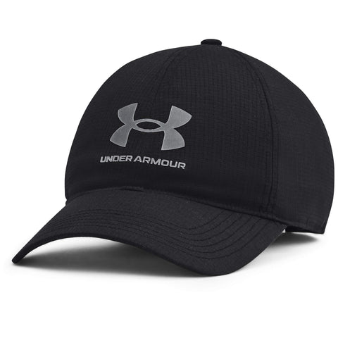 Under Armour Men's UA Iso-Chill ArmourVent™ Adjustable Hat Black/Pitch Gray