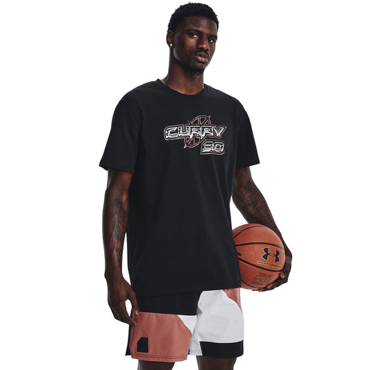 Under Armour UA CURRY 30 HEAVYWEIGHT SS Black