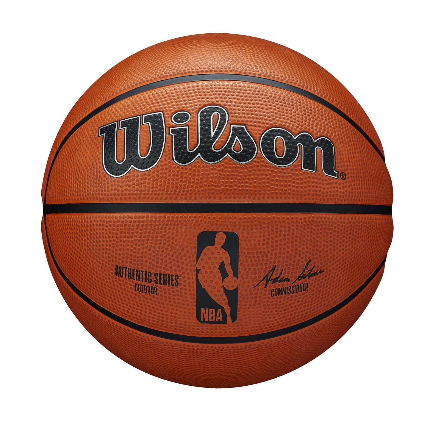 Wilson NBA Authentic Series Outdoor Bskt (Sz. 6)
