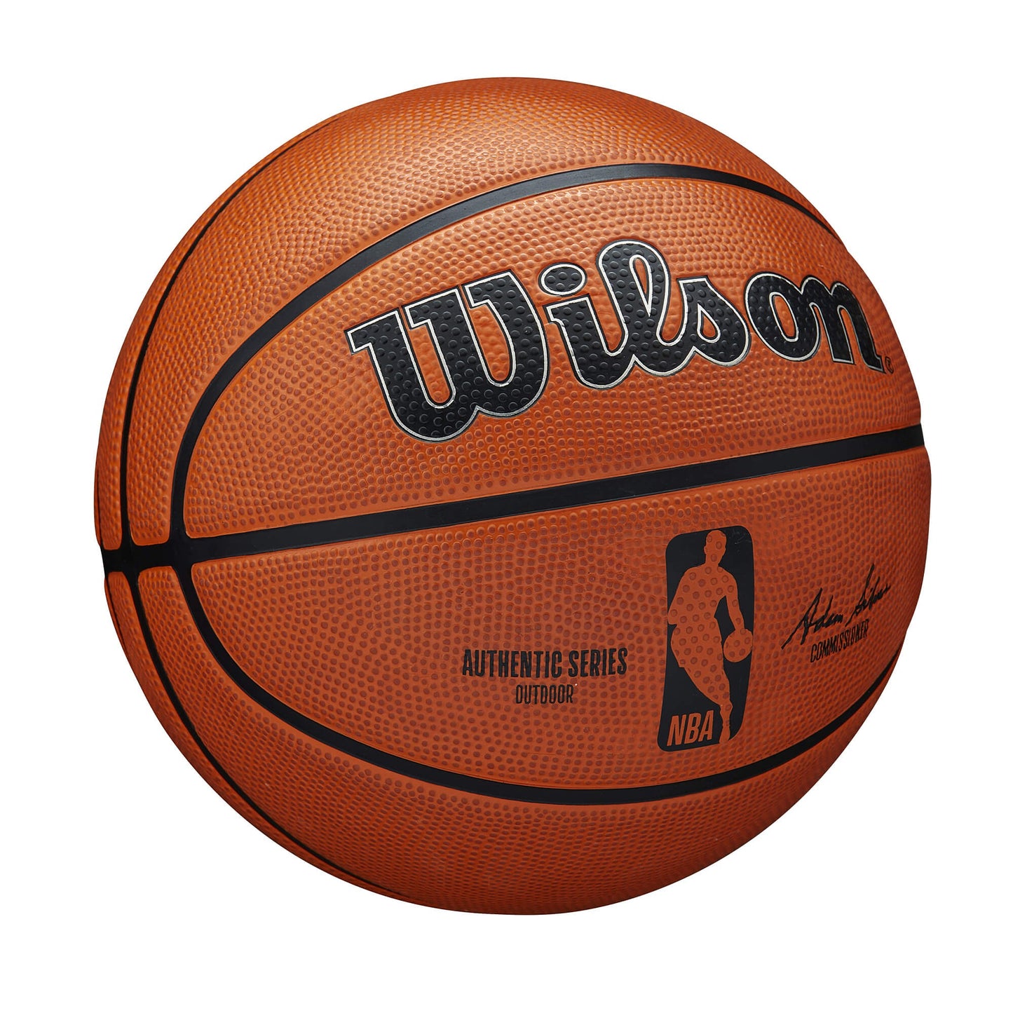 Wilson NBA Authentic Series Outdoor Bskt (Sz. 6)