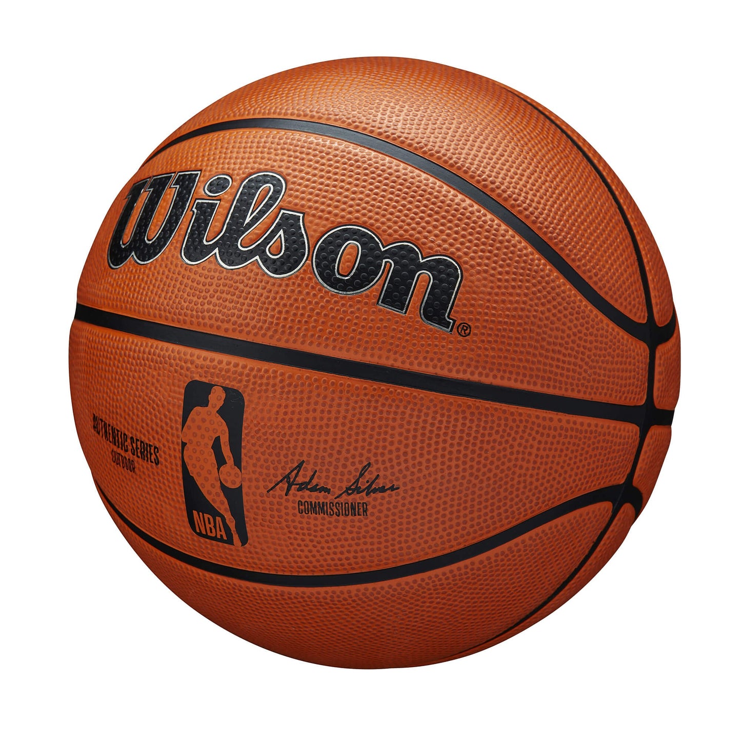 Wilson NBA Authentic Series Outdoor Bskt (Sz. 6)