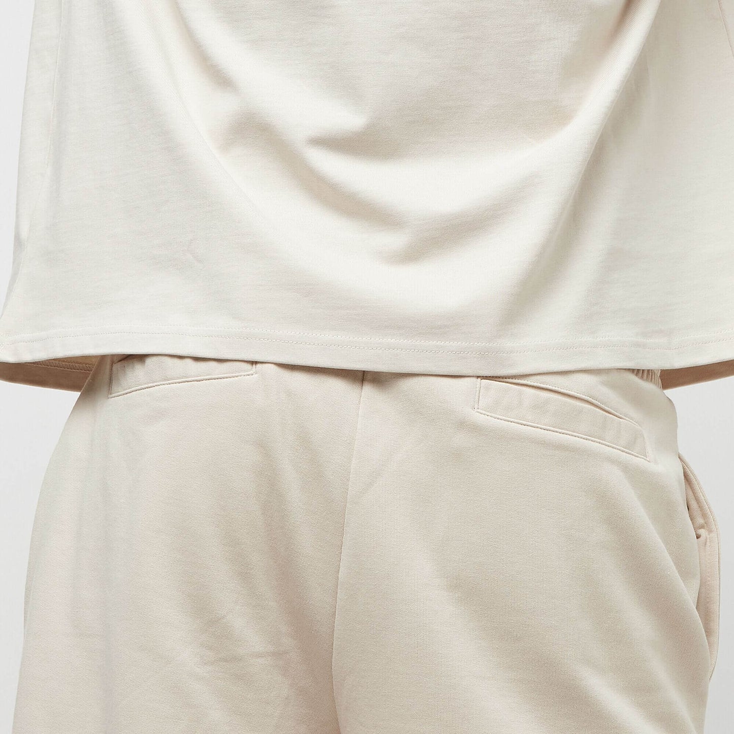 Šortky Karl Kani KK College Signature Sweatshorts off white biele