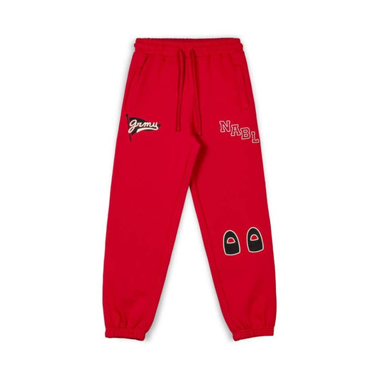 Grimey Wear Nablus Sweatpants Dark Red
