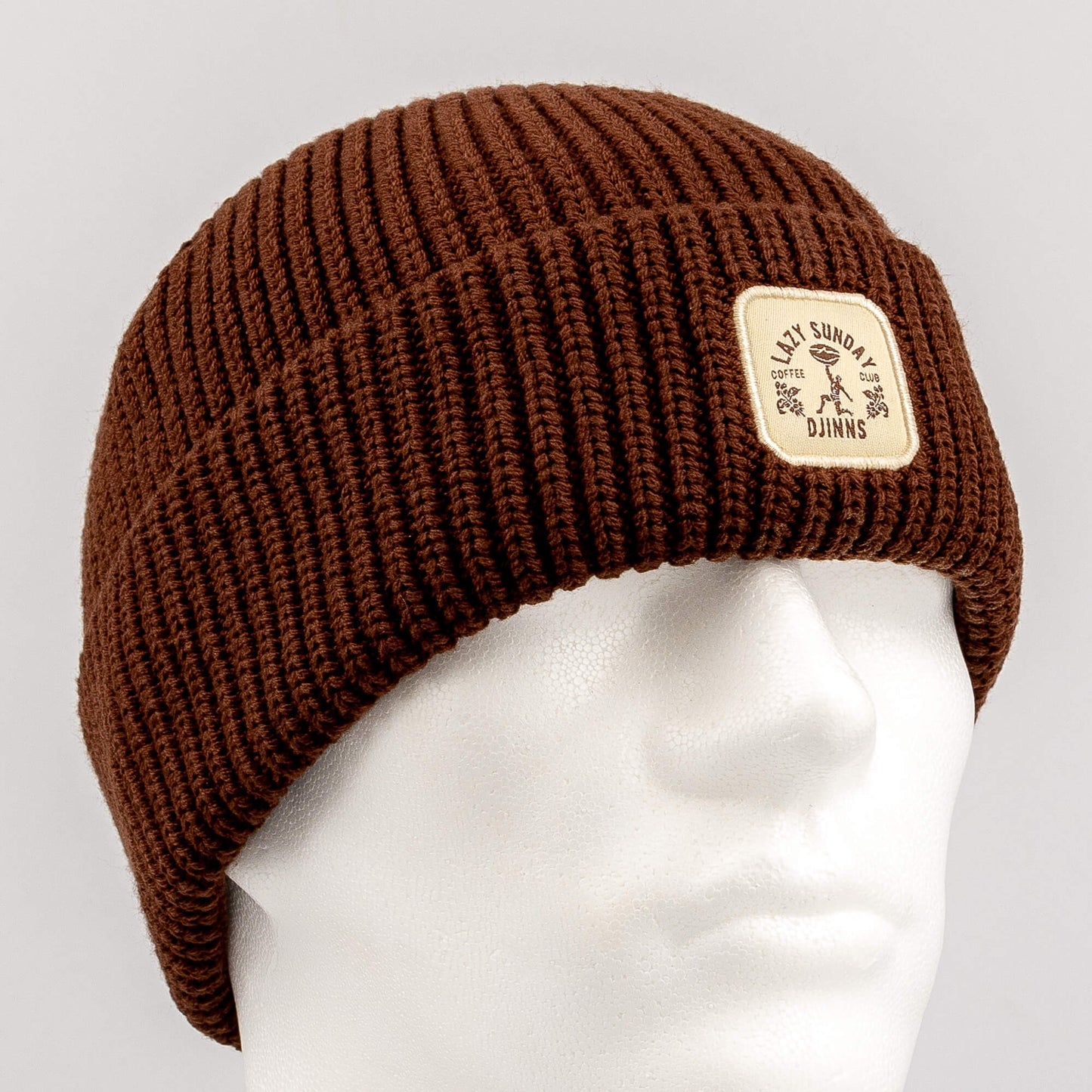DJINN'S Medi Short Beanie Lazy Classic Coffee