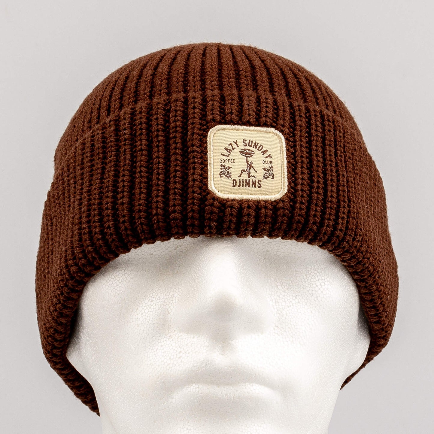 DJINN'S Medi Short Beanie Lazy Classic Coffee