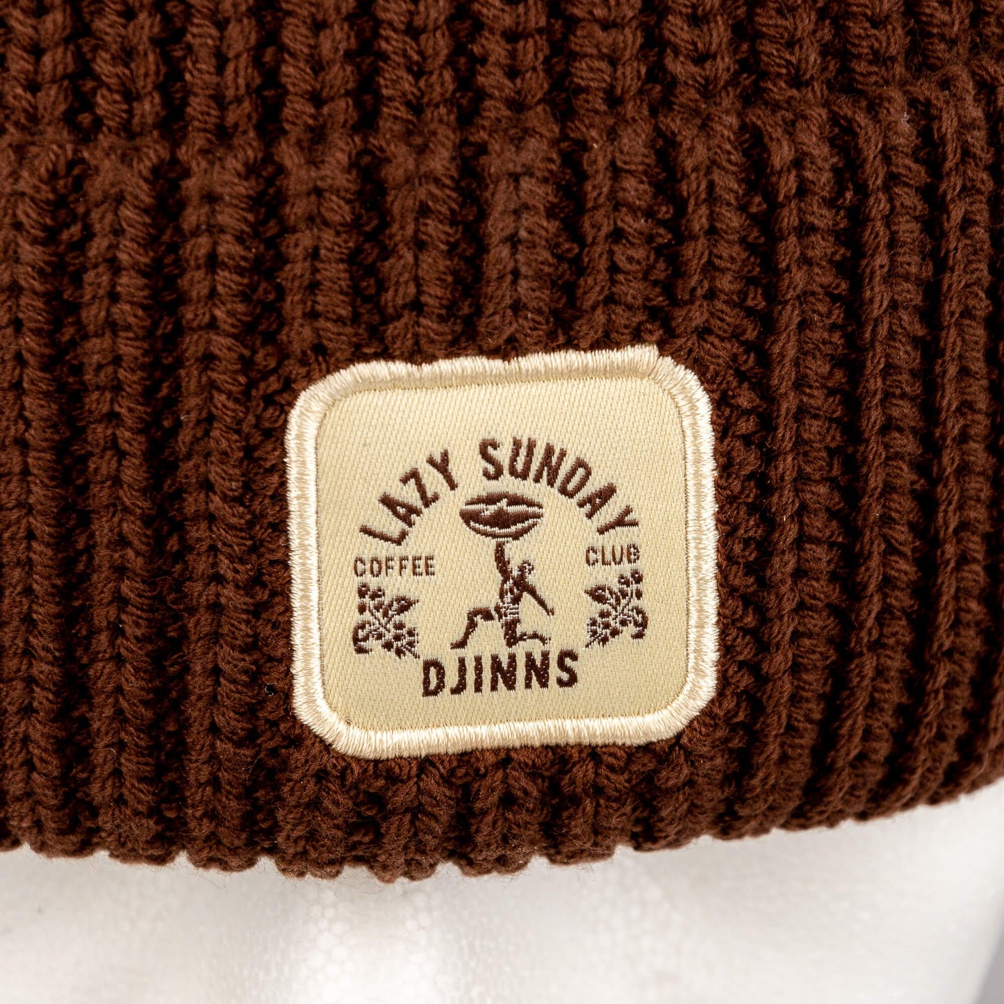 DJINN'S Medi Short Beanie Lazy Classic Coffee