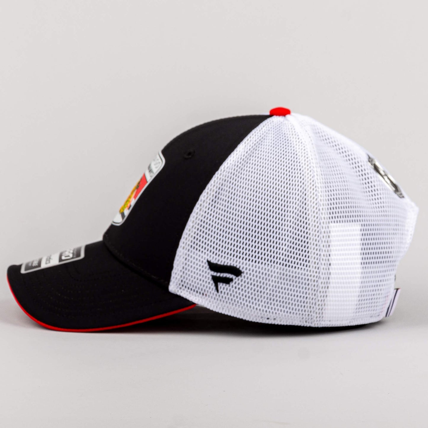 Fanatics NHL Draft Cap Chicago Blackhawks Authentic Pro Draft Structured Trucker-Podium Black/White