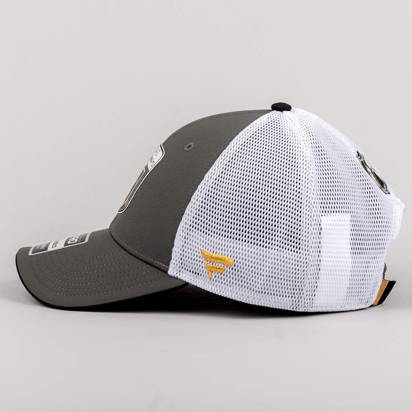 Fanatics NHL Draft Cap Vegas Golden Knights Authentic Pro Draft Structured Trucker-Podium Black/White