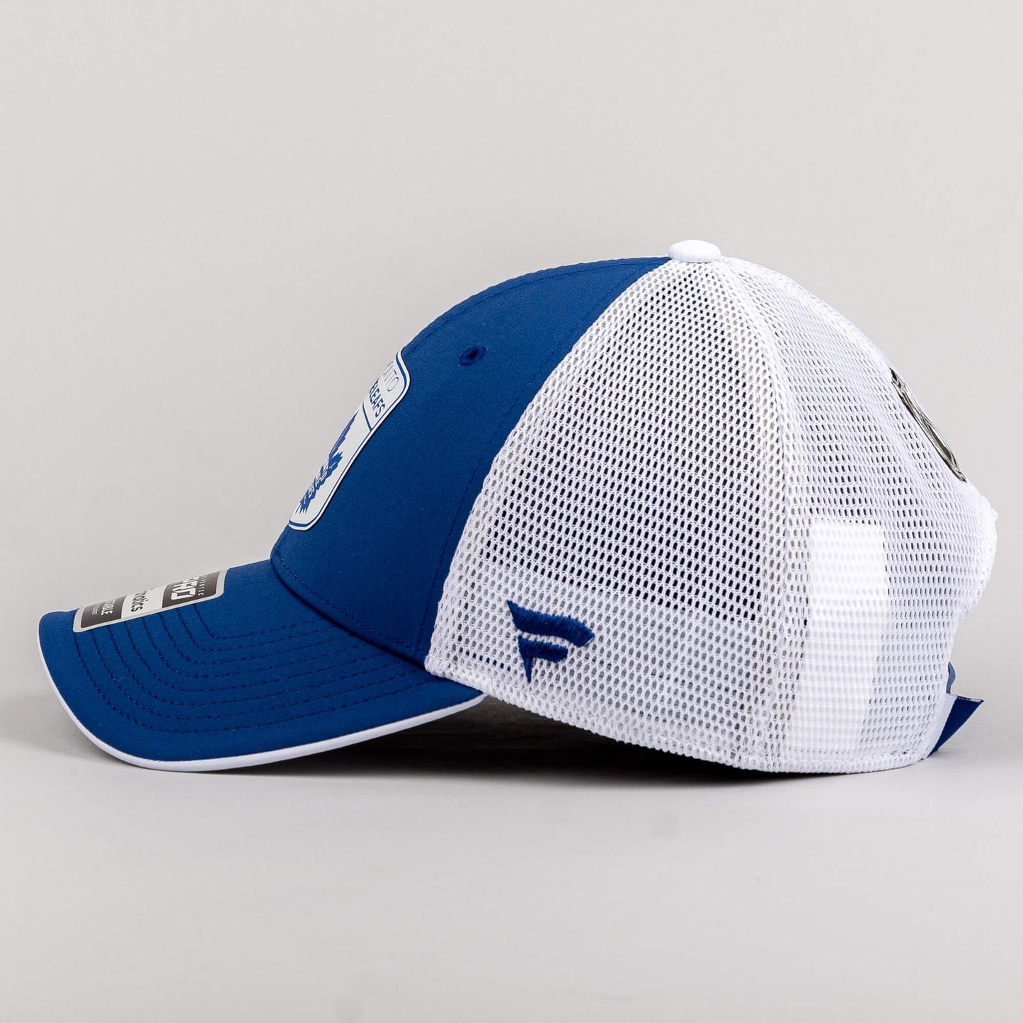 Šiltovka so sieťkou Fanatics NHL Authentic Pro Draft Toronto Maple Leafs modrá