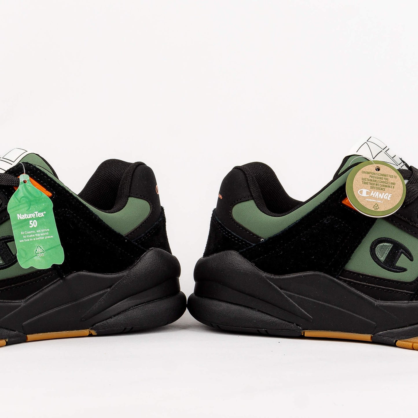 Champion Low Cut Shoe Z90 Skate Black/Green/Orange