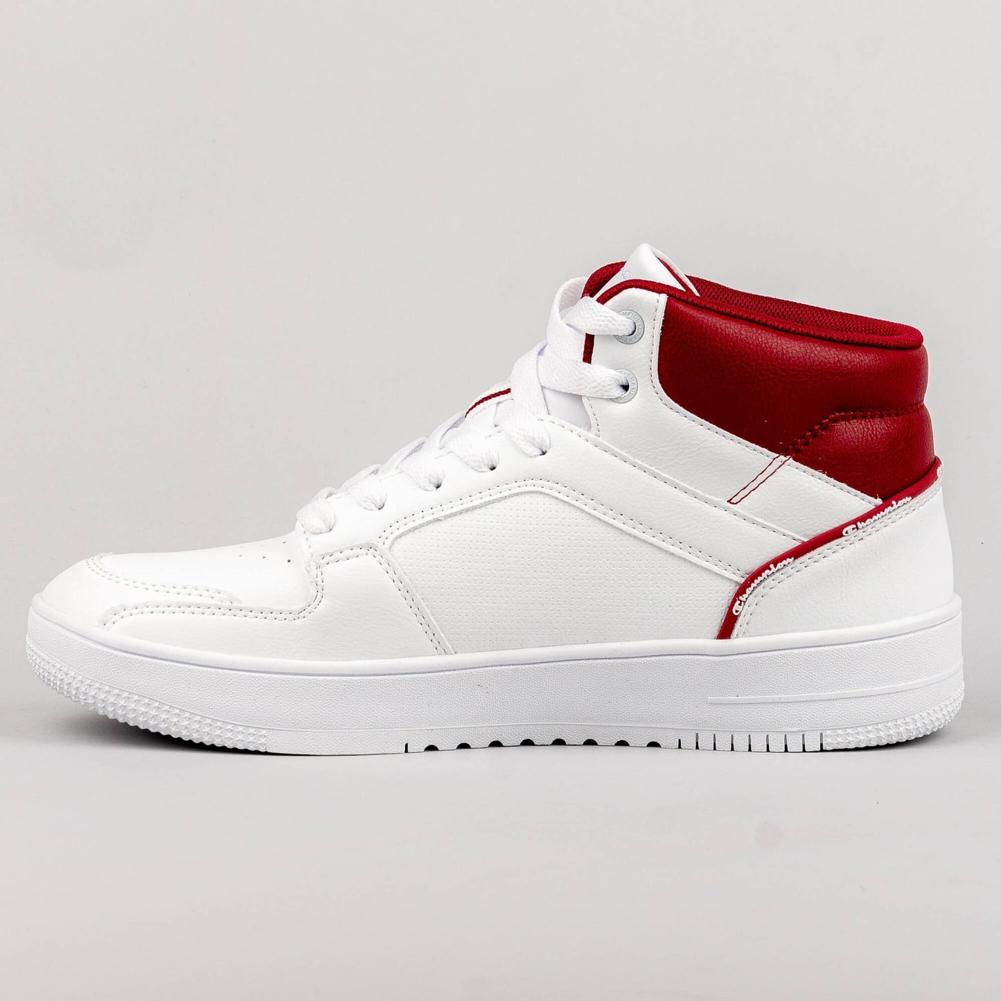 Champion Mid Cut Shoe Rebound 2.0 Mid Wht/Red