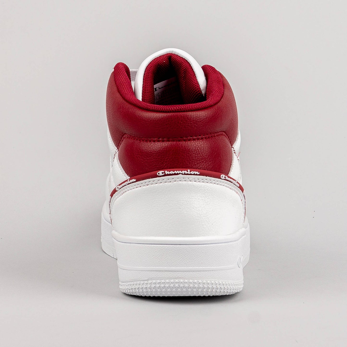 Champion Mid Cut Shoe Rebound 2.0 Mid Wht/Red