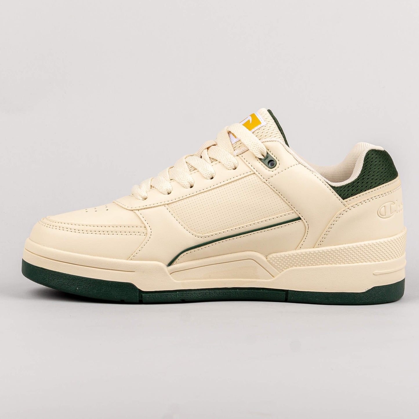 Champion Low Cut Shoe Rebound Heritage Low Off White/Green/Yellow