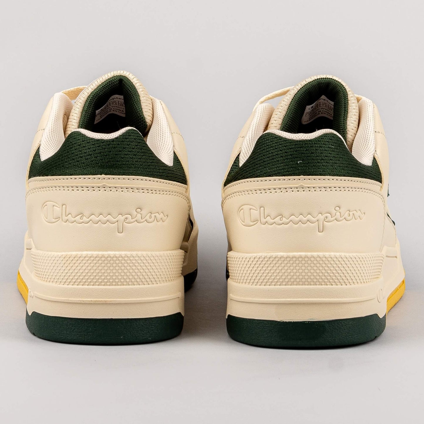 Champion Low Cut Shoe Rebound Heritage Low Off White/Green/Yellow