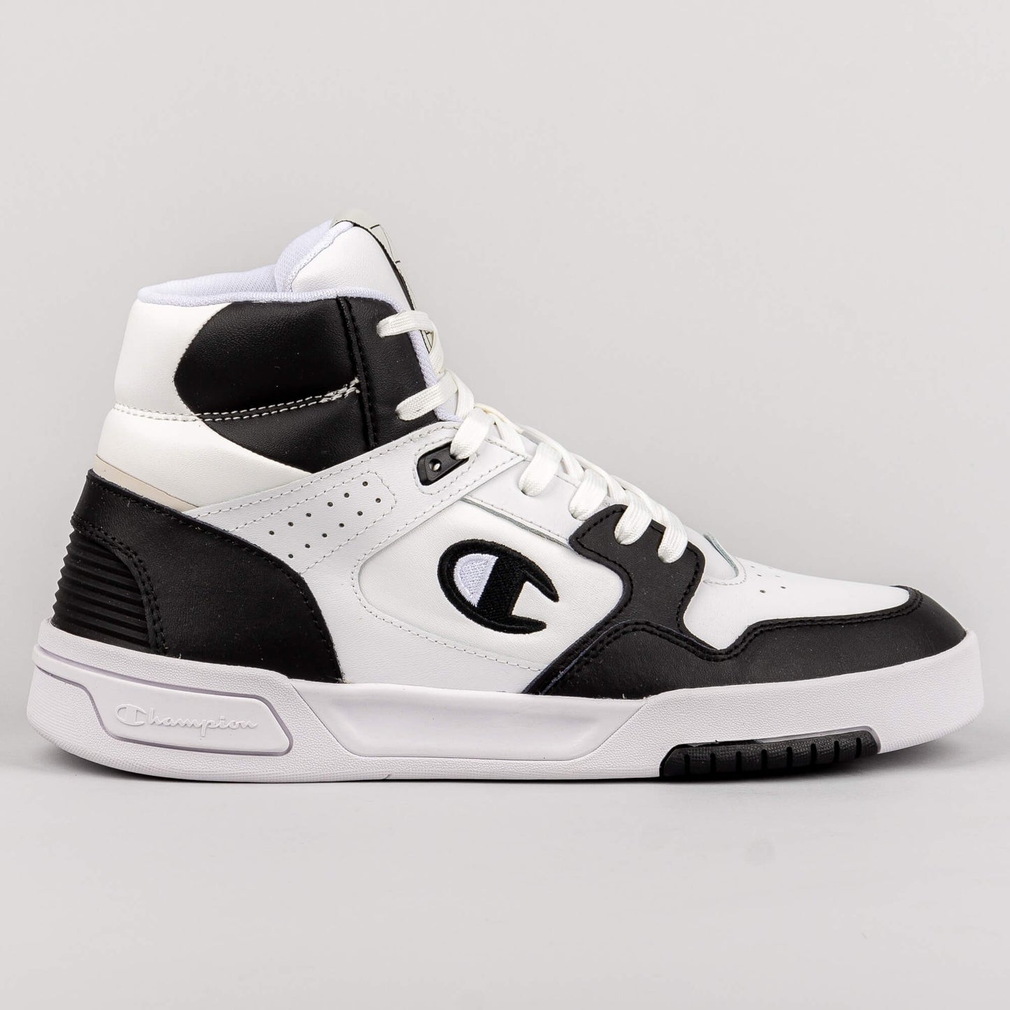 Champion Mid Cut Shoe Z80 Hi White/Black