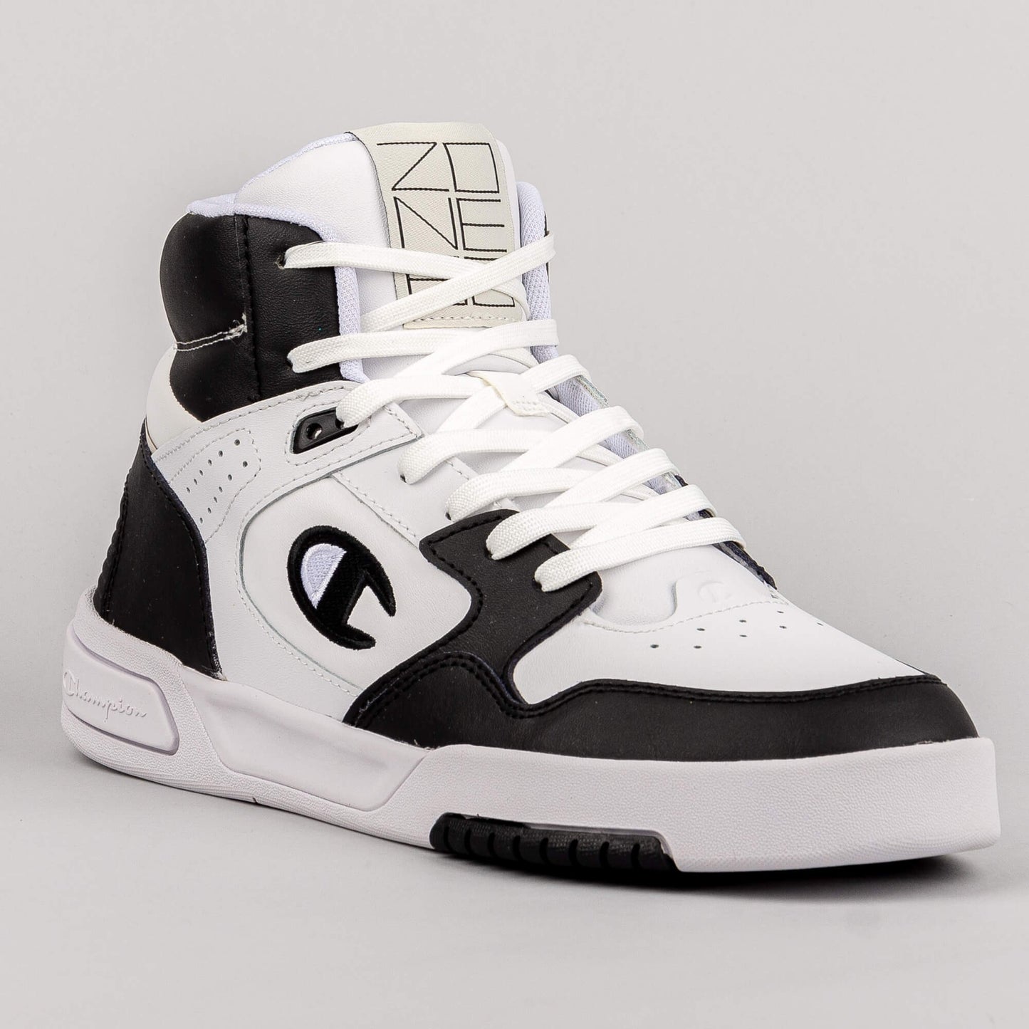 Champion Mid Cut Shoe Z80 Hi White/Black