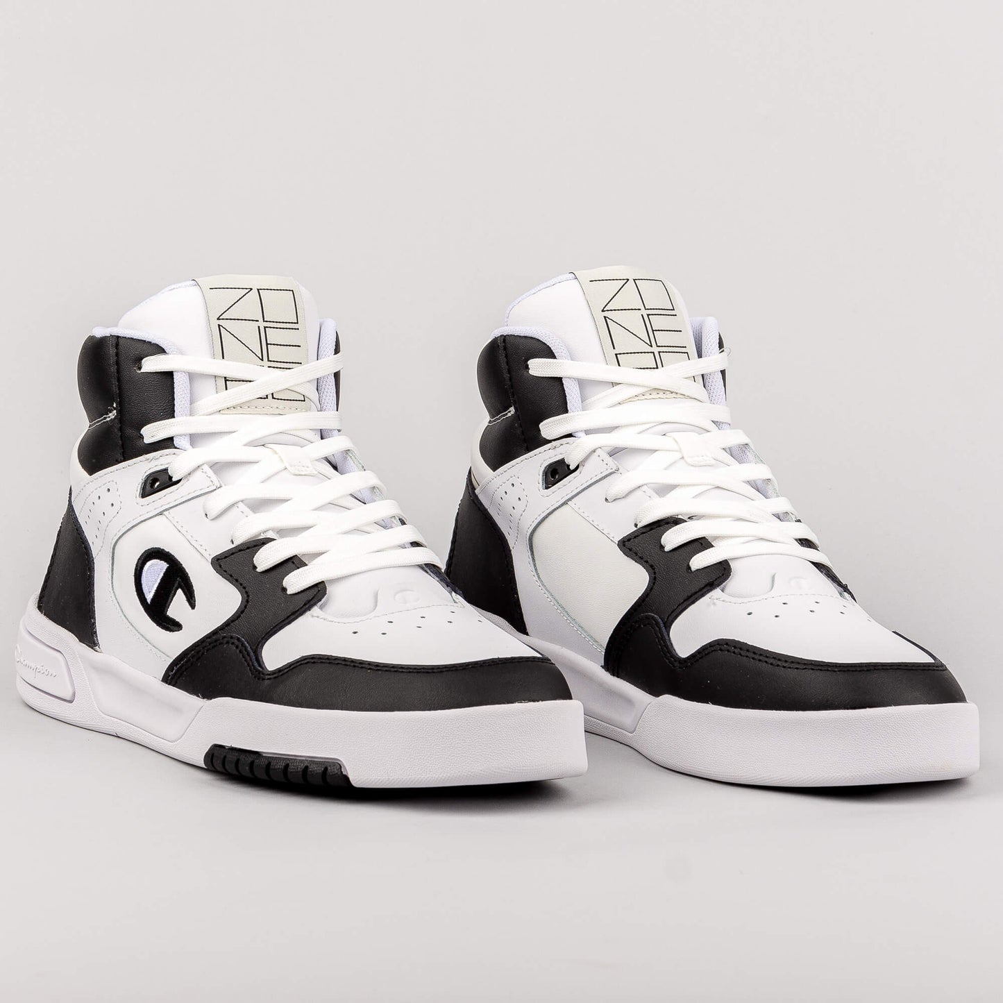 Champion Mid Cut Shoe Z80 Hi White/Black