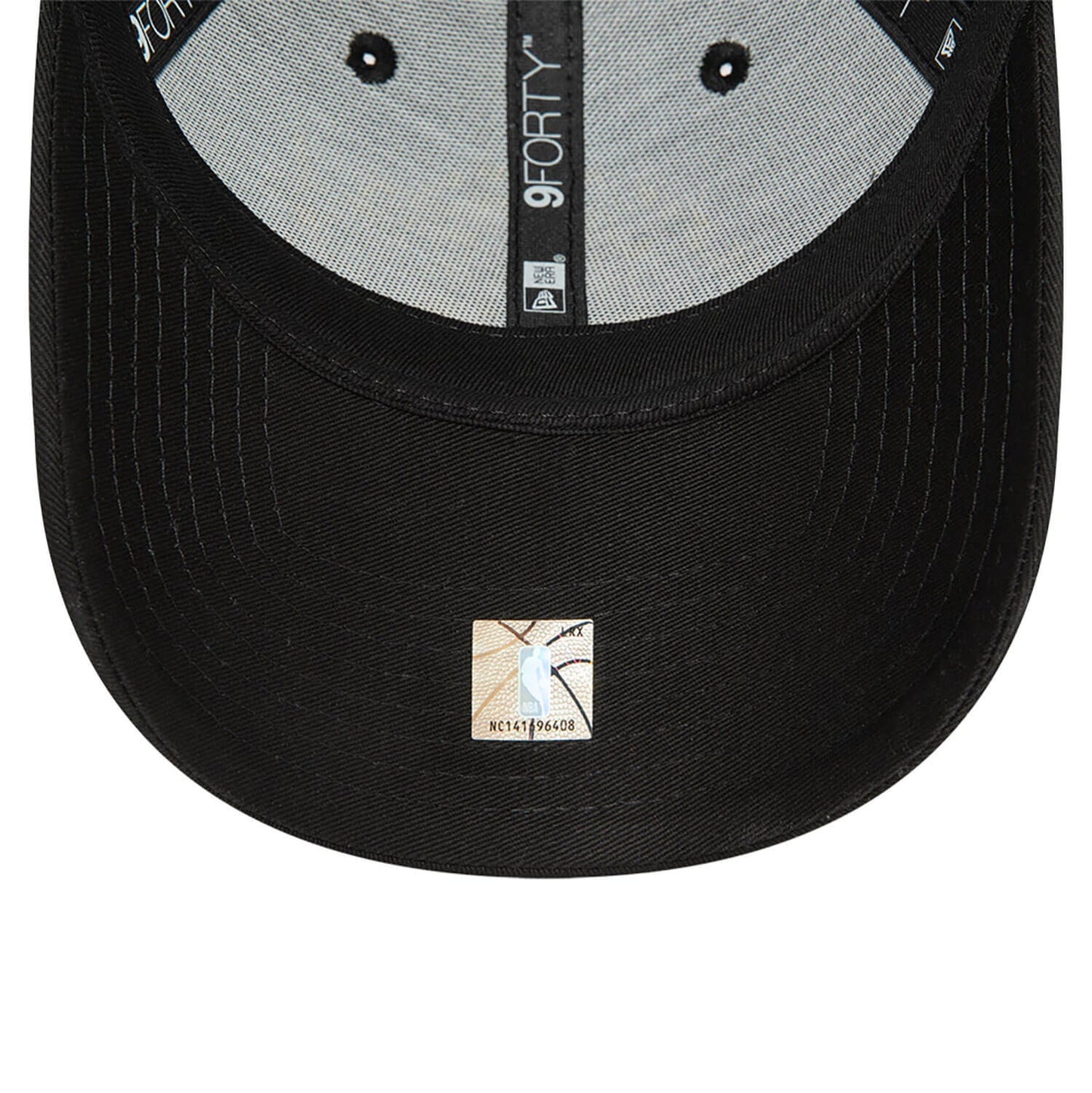 New Era NBA LA Lakers Seasonal Infill Black 9FORTY Adjustable Cap