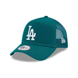 New Era MLB LA Dodgers League Essential Dark Green Trucker Cap