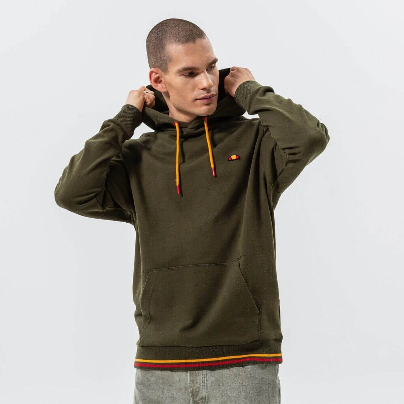 Mikina s kapucňou Ellesse Koda OH Hoody tmavozelená