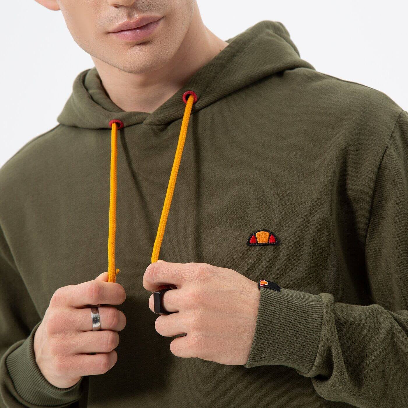 Mikina s kapucňou Ellesse Koda OH Hoody tmavozelená