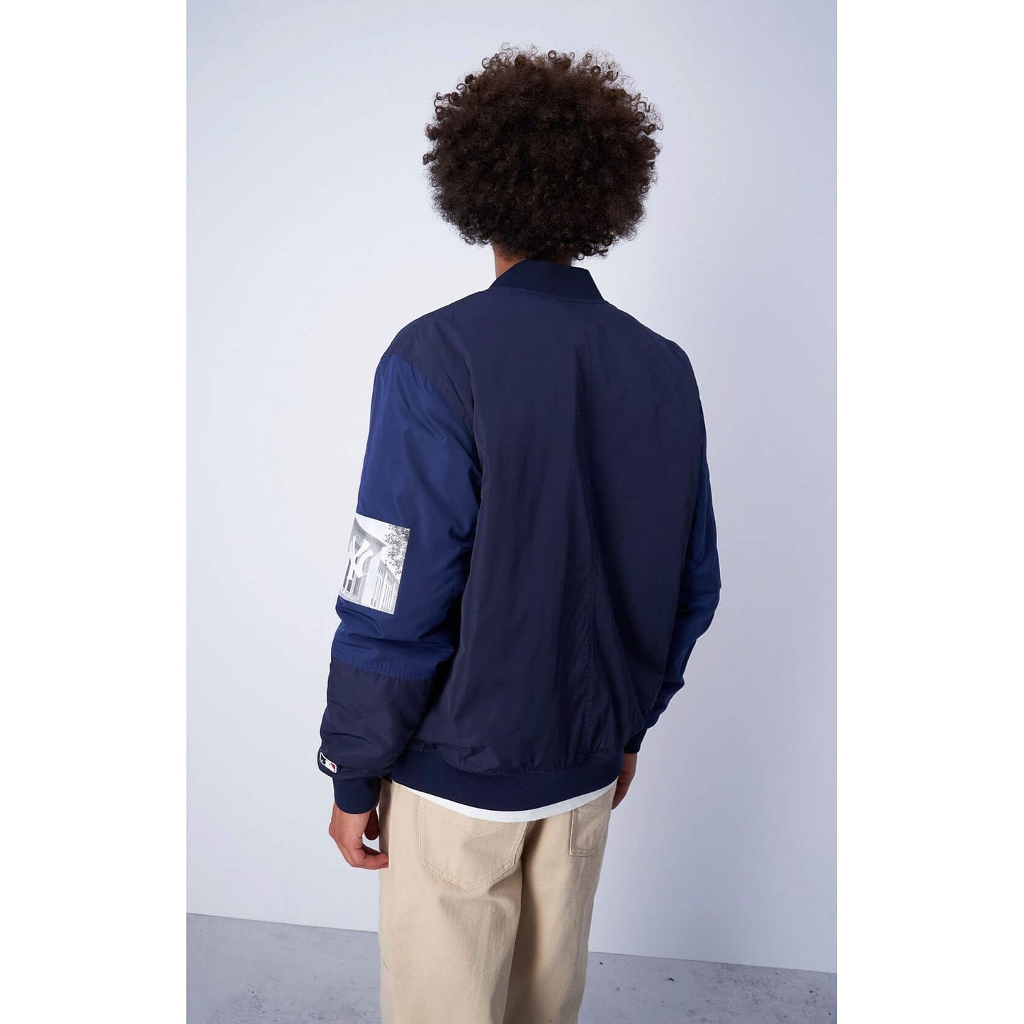 Bunda bomber Champion MLB ROC New York Yankees tmavomodrá