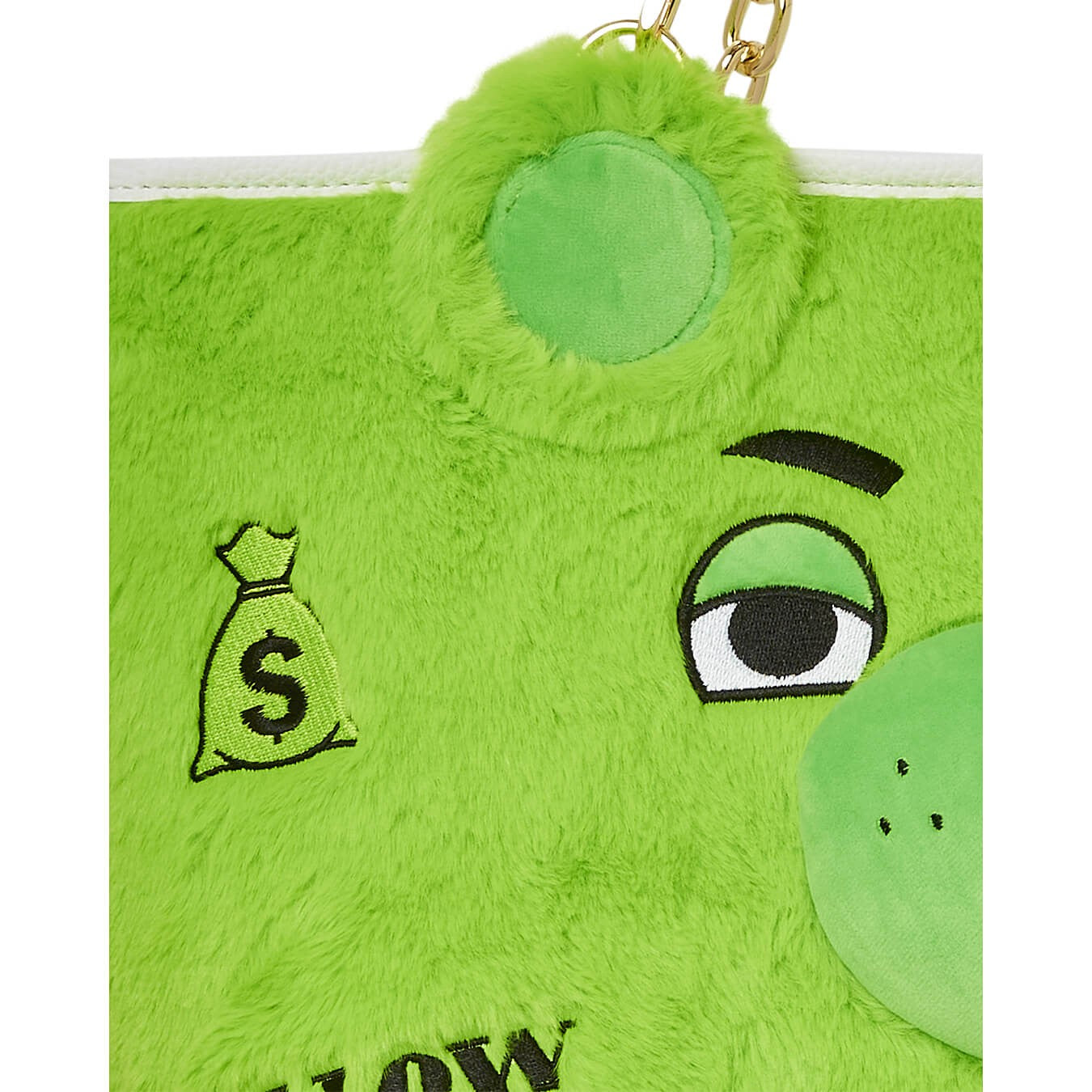 Sprayground Plush Moneybear Tote Green