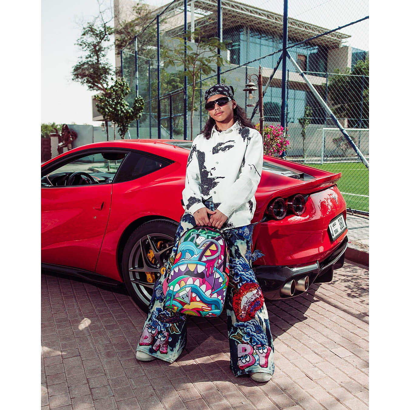 Sprayground Lucid Dreams Sharkmouth Dlxsr Backpack Multi