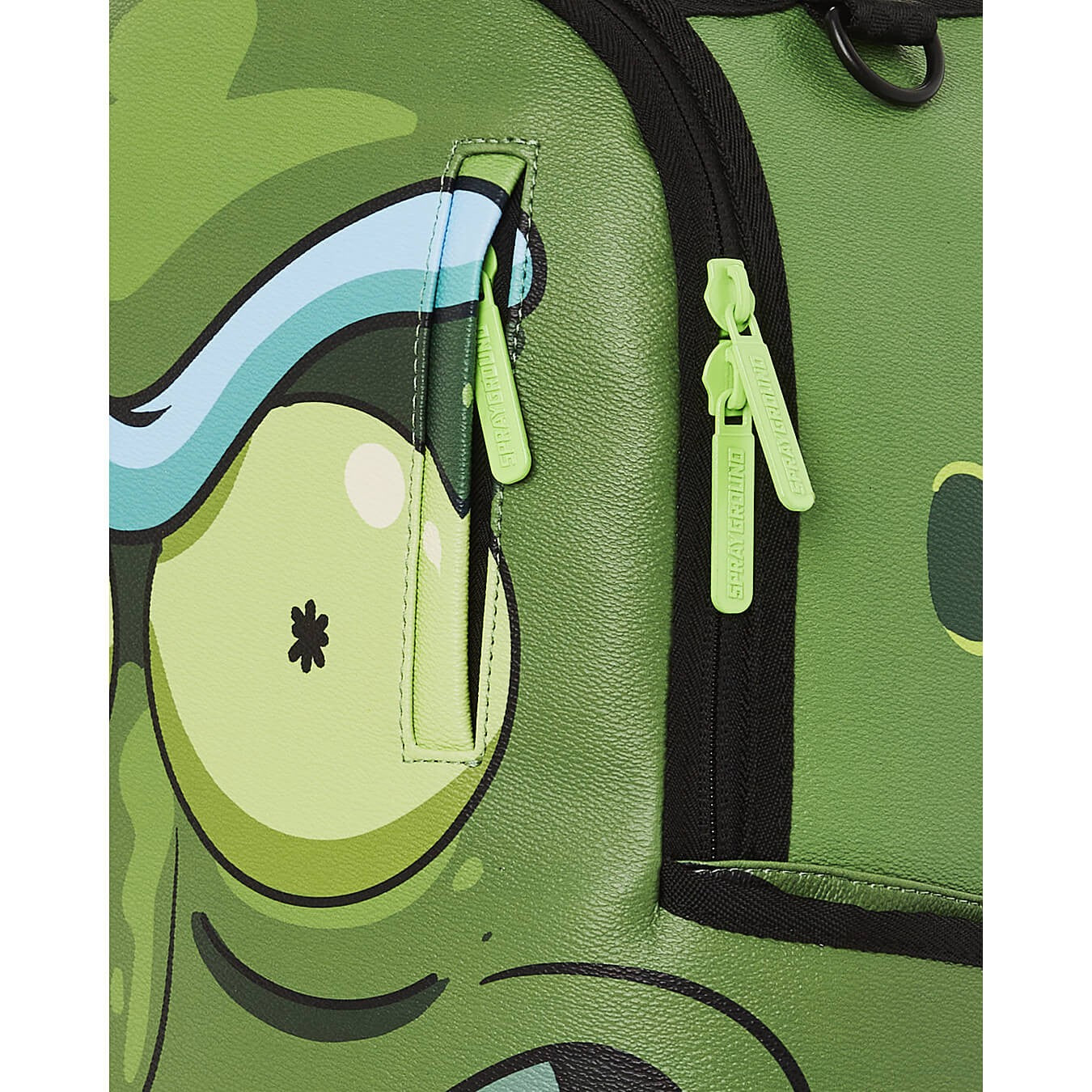 Sprayground Rick & Morty Pickle Sharkbite Backpack (Dlxv) Green