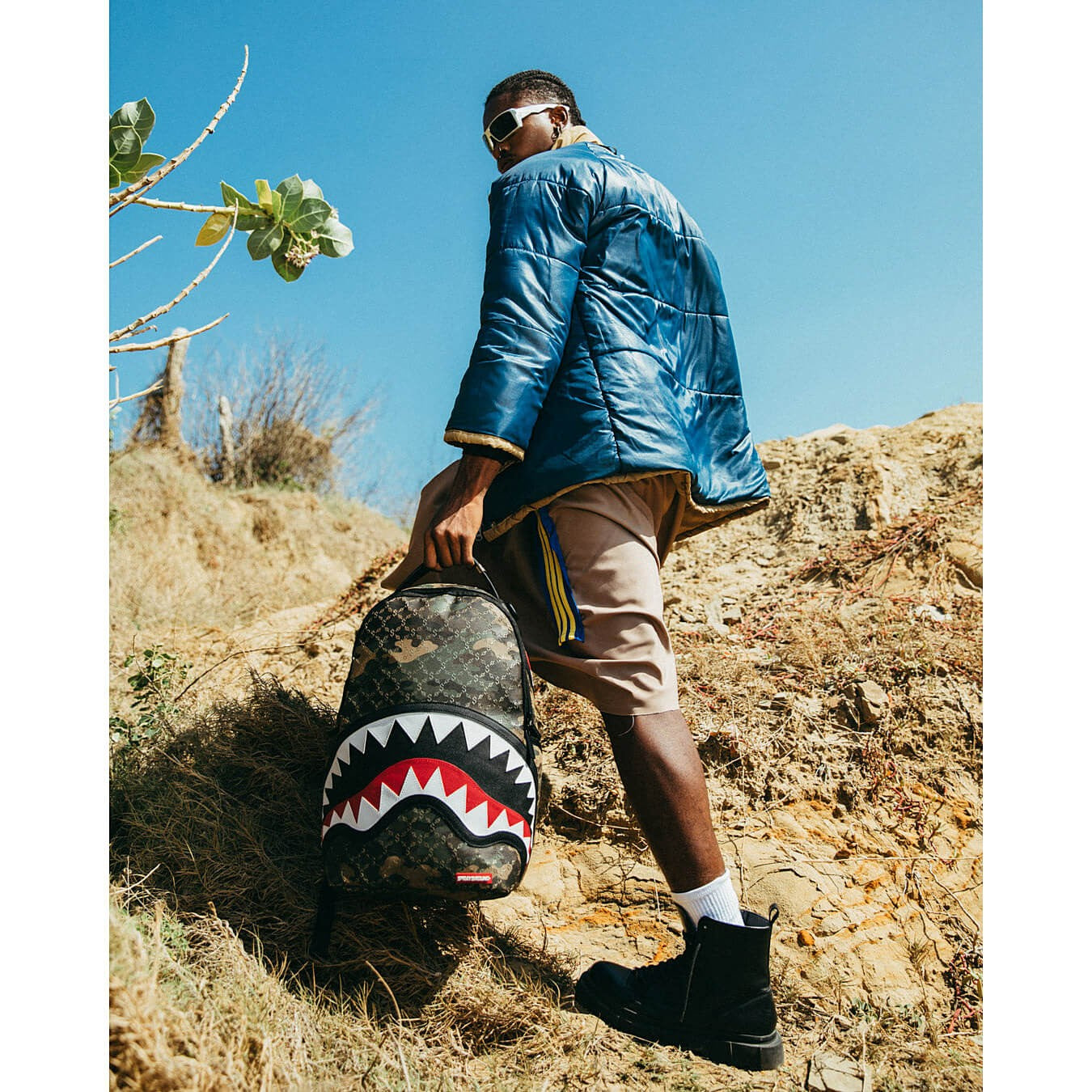 Sprayground Lasers Blazin Backpack (Dlxv) Camo