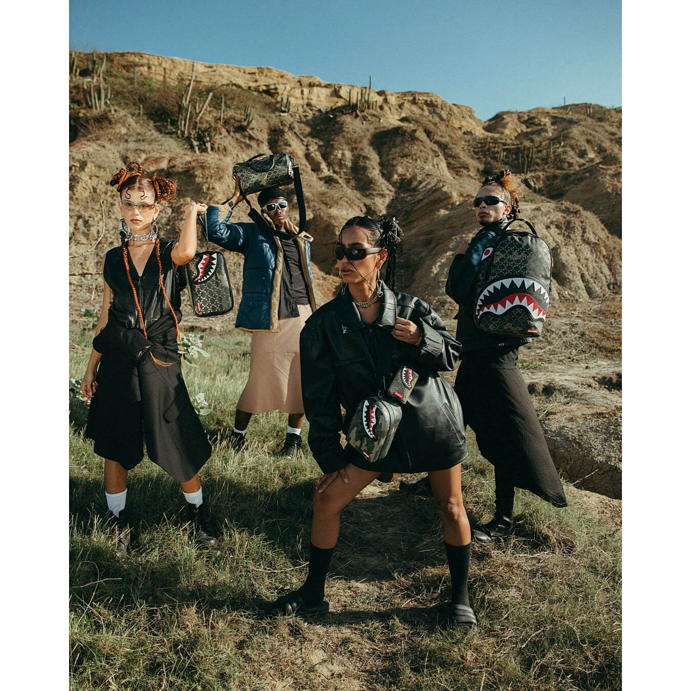 Sprayground Lasers Blazin Backpack (Dlxv) Camo