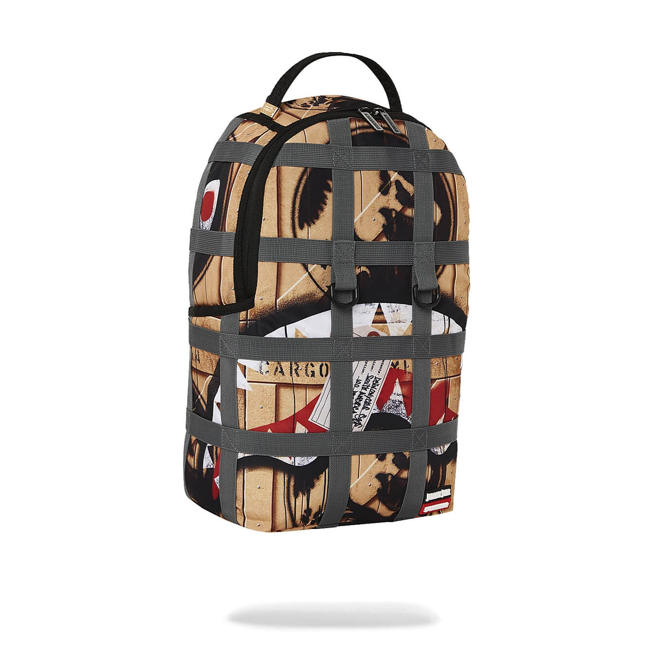 Sprayground Jurassic Delivery Backpack (Dlxv) Sand