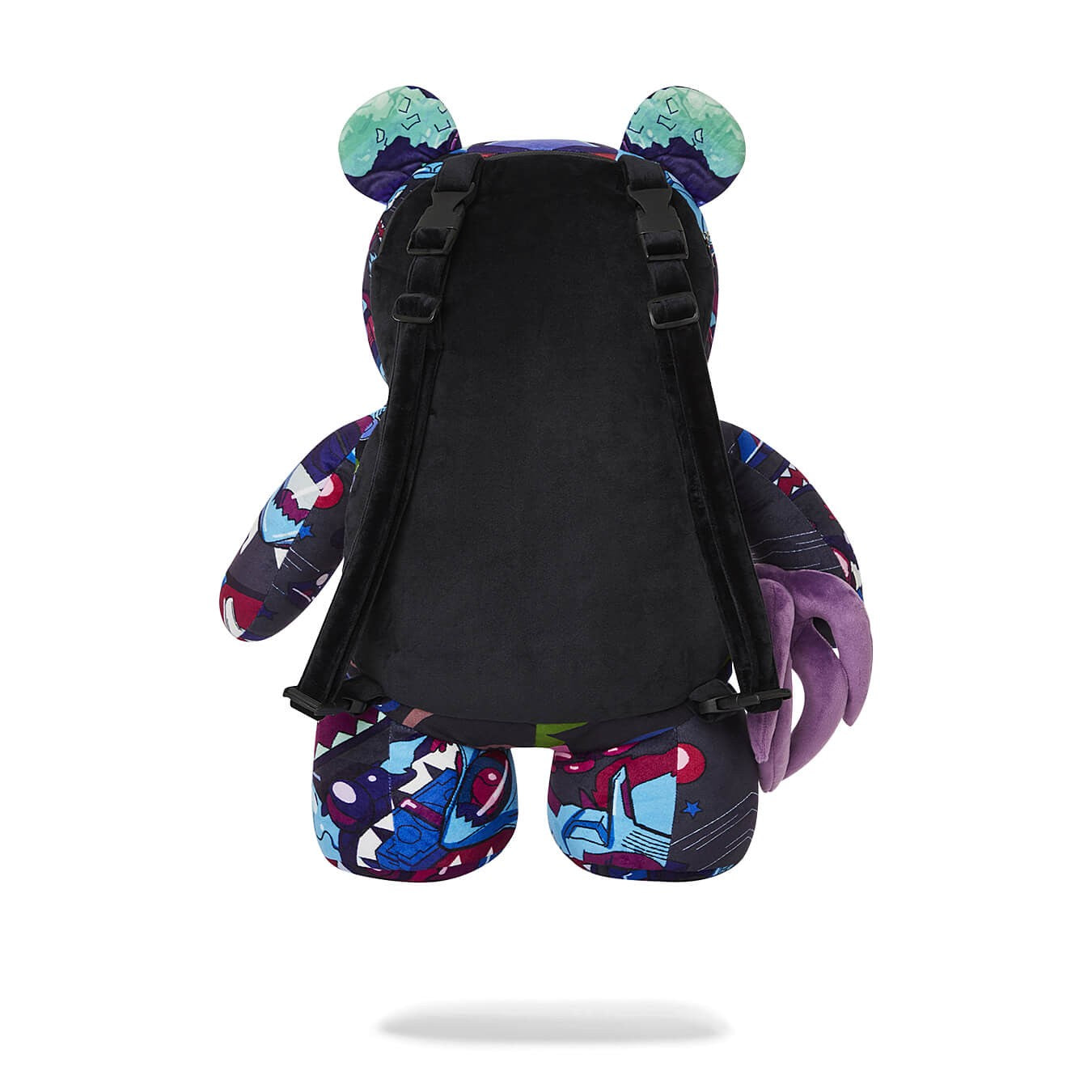 Sprayground Astro Twilight Moneybear Teddybear Backpack Purple