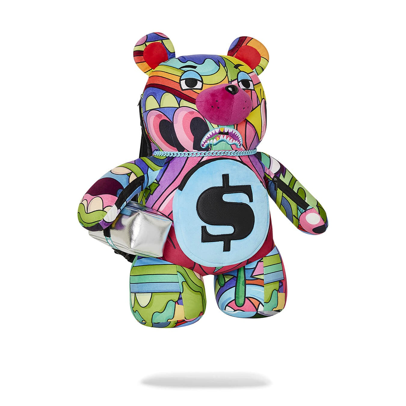 Sprayground Steady Trippin Moneybear Teddybear Backpack Multi