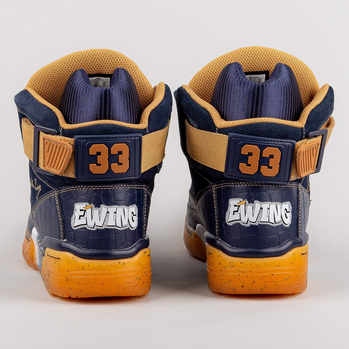 Ewing Athletics 33 HI x Where Brooklyn At navy/gold