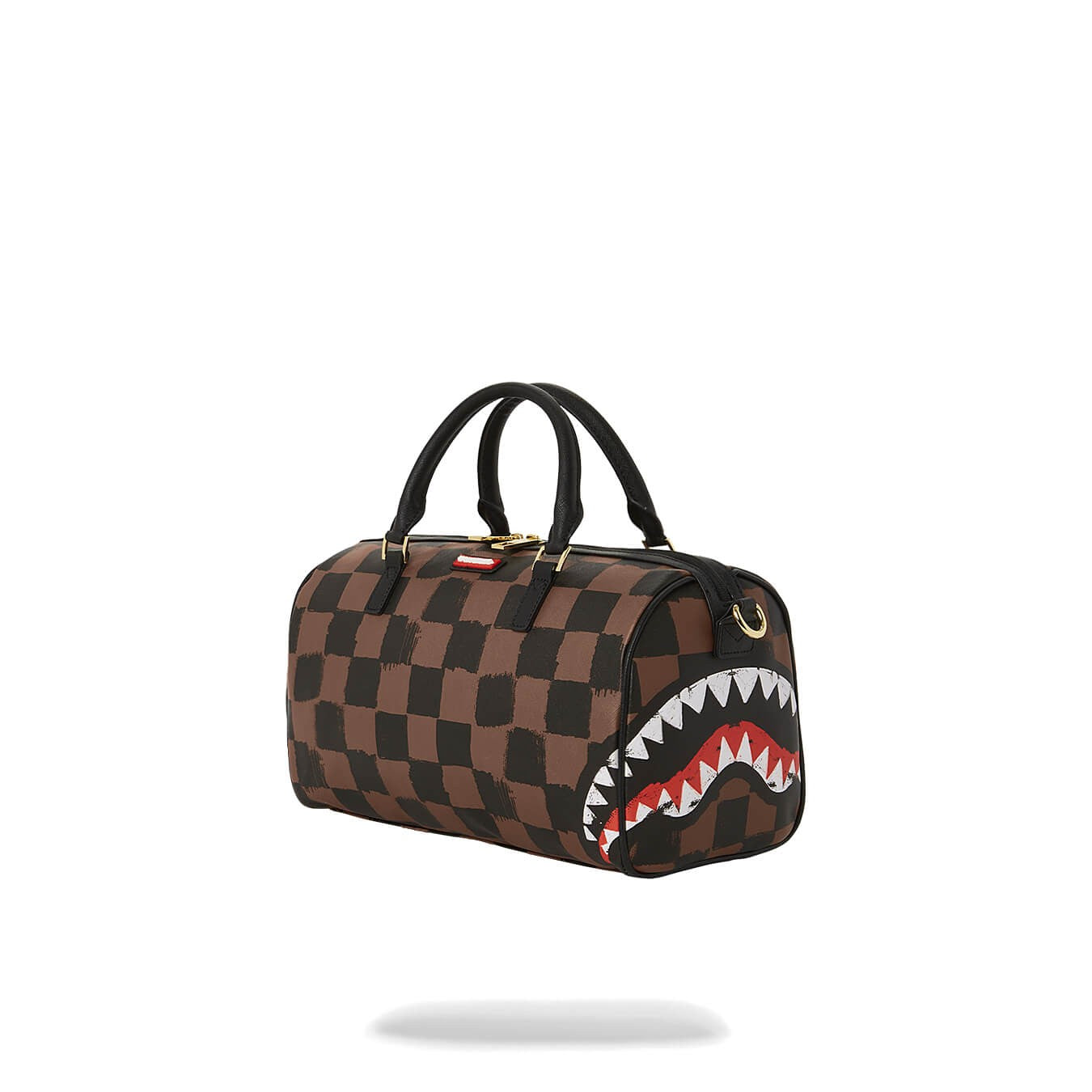 Sprayground Sharks In Paris Vanquish Mini Duffle Brown