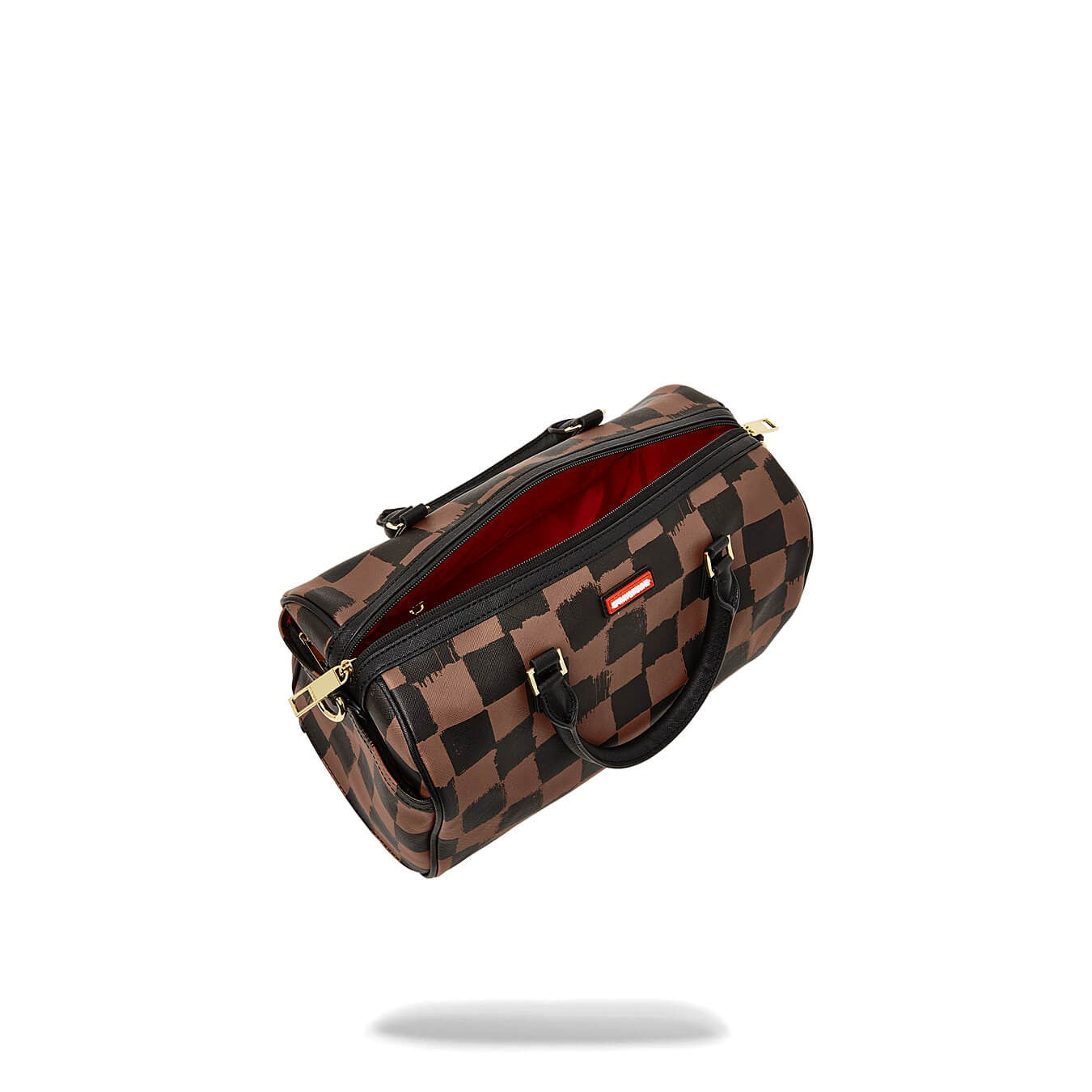 Sprayground Sharks In Paris Vanquish Mini Duffle Brown