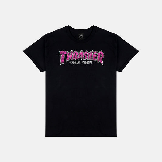 Thrasher T-Shirt Brick Black