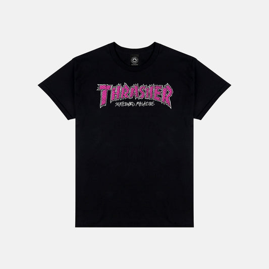 Thrasher T-Shirt Brick Black