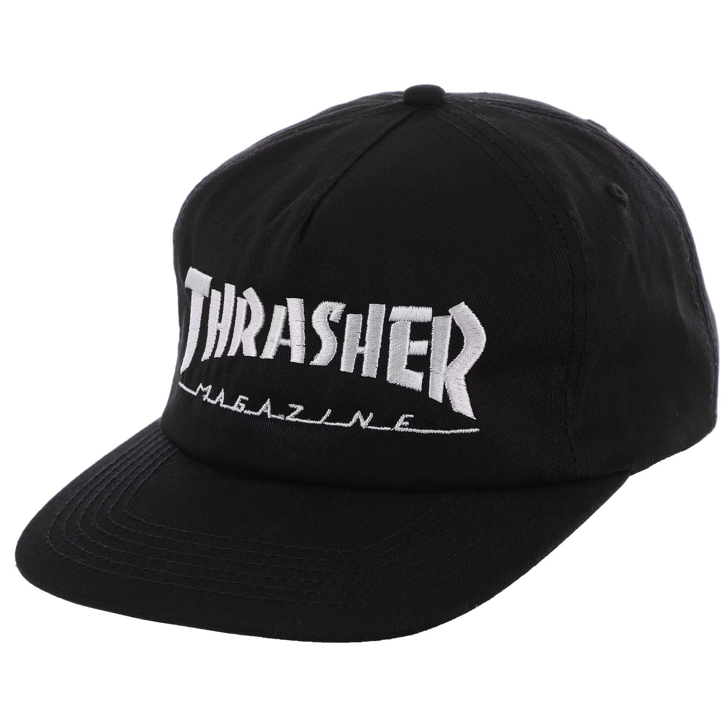 Thrasher Snapback Mag Logo Black/White