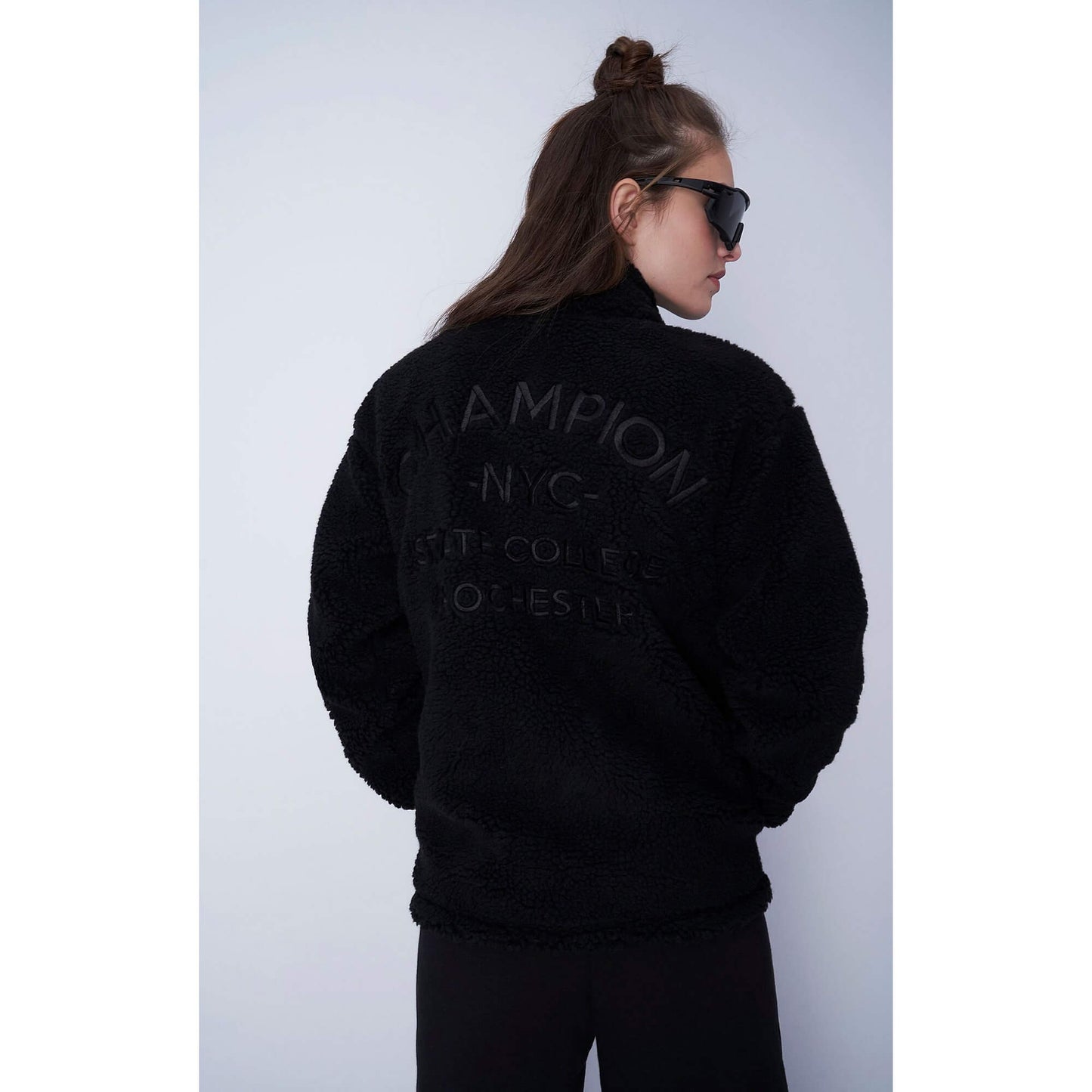 Champion Wmns Outdoor Polar Full Zip Sweatshirt Light Brown