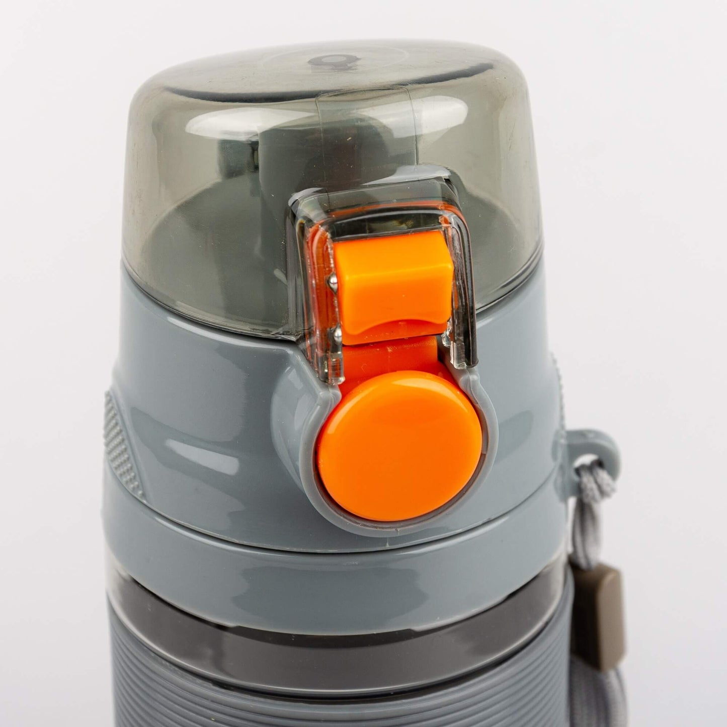 Priehľadná Športová fľaša Peak Tritan Bottle šedá/oranžová