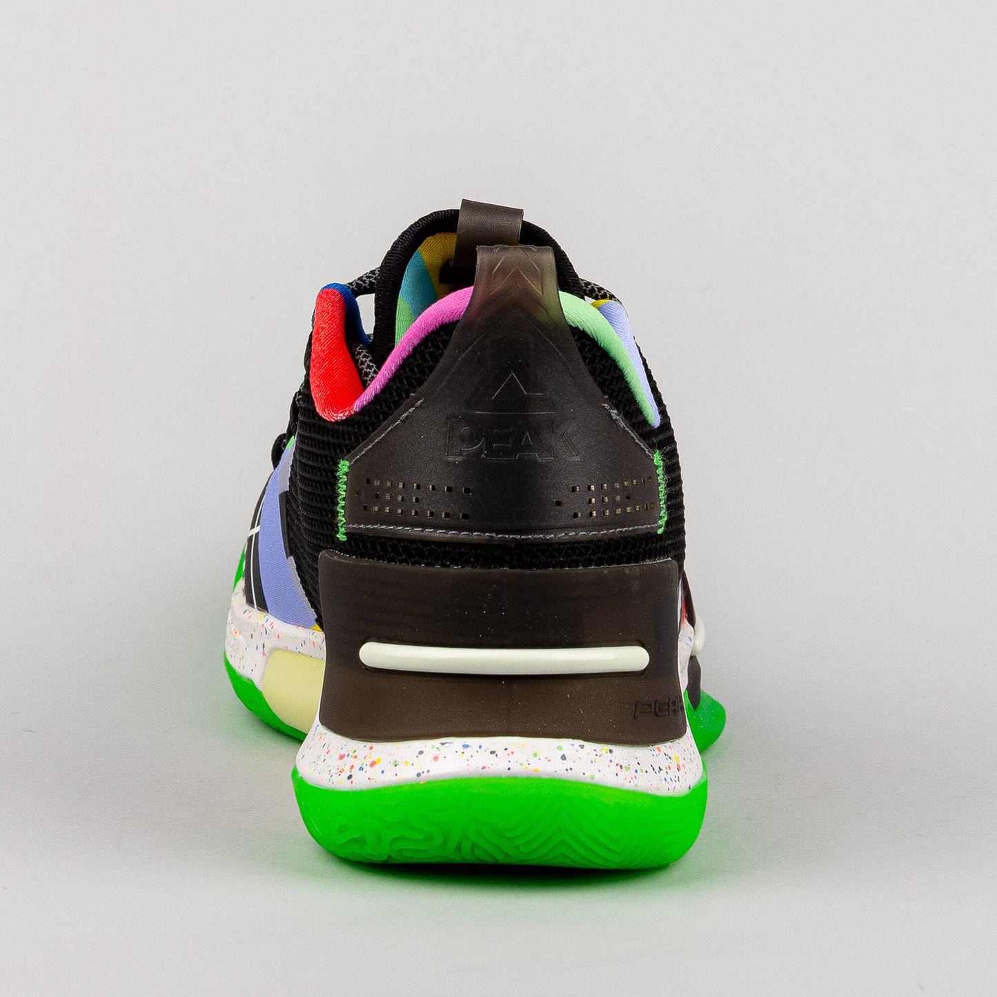 Basketbalové tenisky Peak Lou Williams Signature Basketball Shoes Flash 1 x 30ING „Analog“ Black/Fluorescent Green