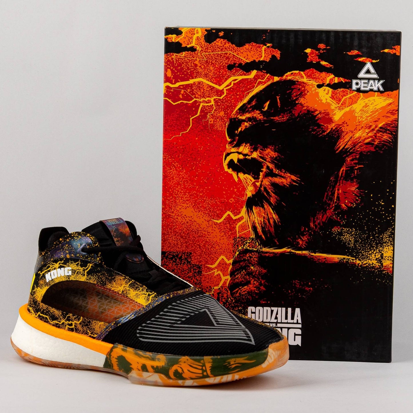 Basketbalové tenisky Peak Basketball Match Shoes Andrew Wiggins Attitude Kong Black/Autumn Orange