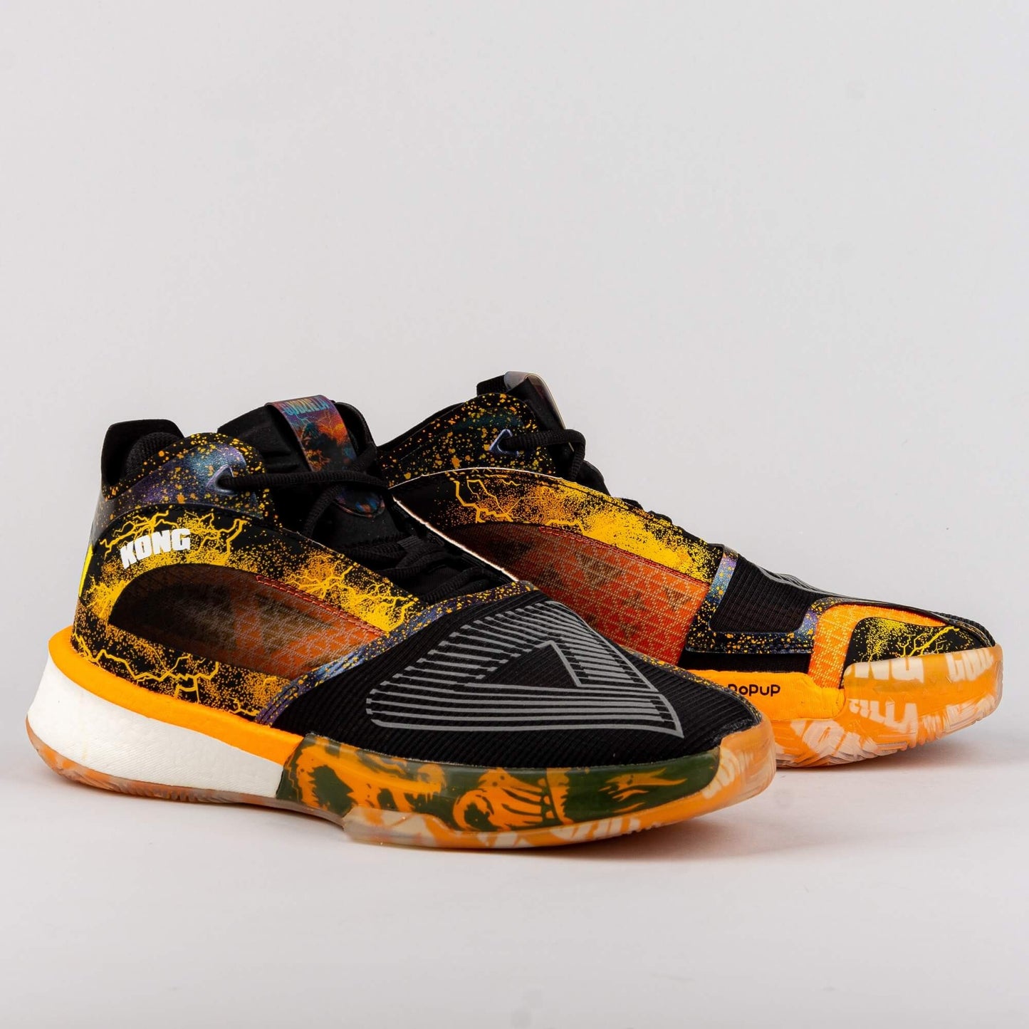 Basketbalové tenisky Peak Basketball Match Shoes Andrew Wiggins Attitude Kong Black/Autumn Orange